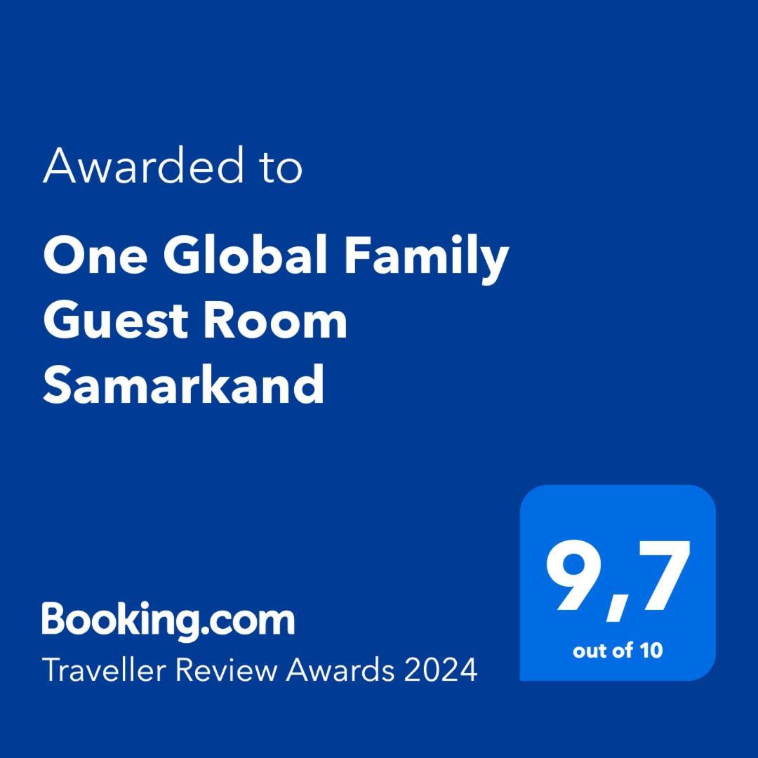 One Global Family Guest House Самарканд Экстерьер фото
